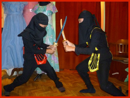 Wojownicy Ninja, rozm. 116 - 140cm