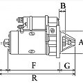 Rozrusznik reg BOSCH 0001362306