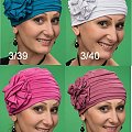 Turban Retro 3 kwiaty