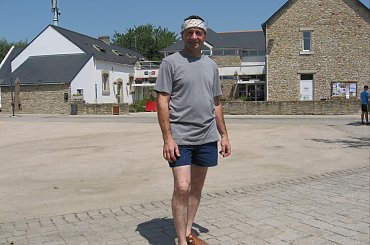 Na rynku miejskim, w tle merostwo L'Ile #aux #Moines