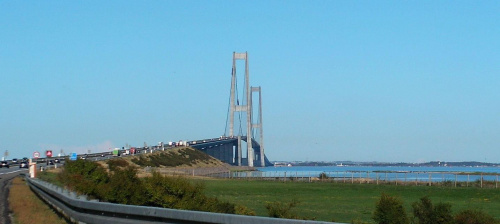 Duńskie mosty przez morze.. robione w biegu na lekkim nielegalu