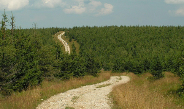 Rowerowe Izery - zaraz będzie z górki, a potem tradycyjnie.. pod górkę :)