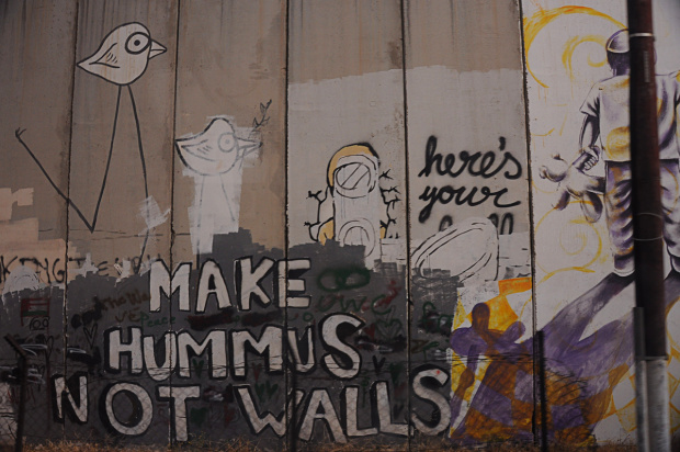 Na murze oddzierającym Autonomię Palestyńską