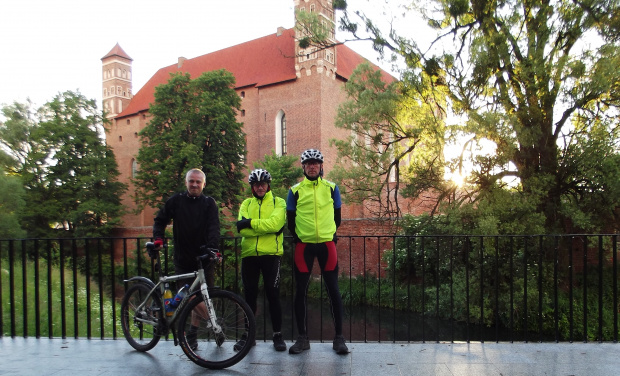 Lidzbark Warmiński - fotka i ruszamy na szlak GreenVelo