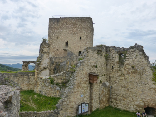 ruiny zamku Landskorn