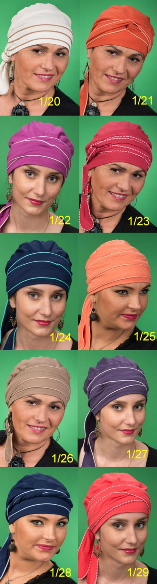 Turban Chusta Zoe