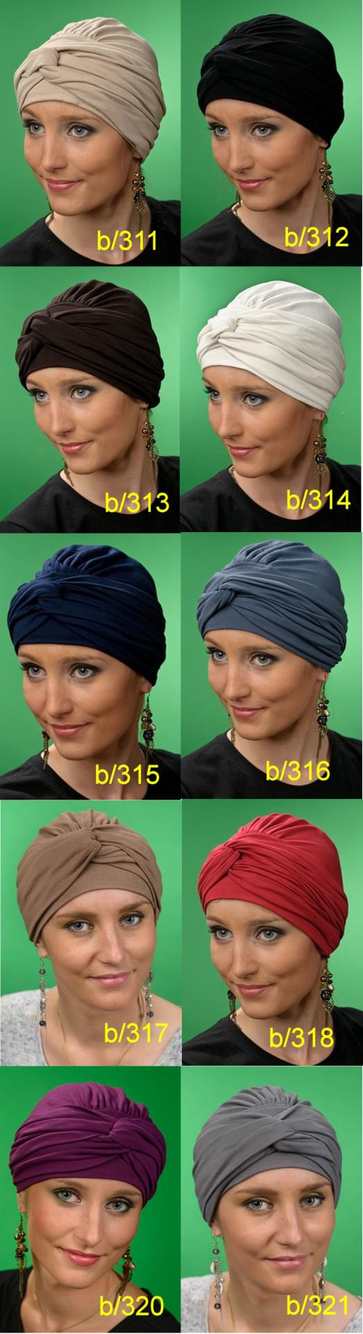 Turban Nicole bambus